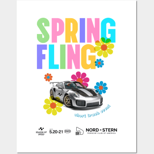 Spring Fling Event Posters and Art